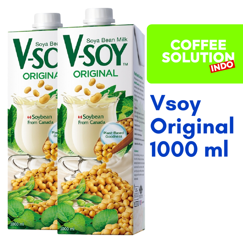

V-Soy Soy Milk Original UHT 1L - ORIGINAL