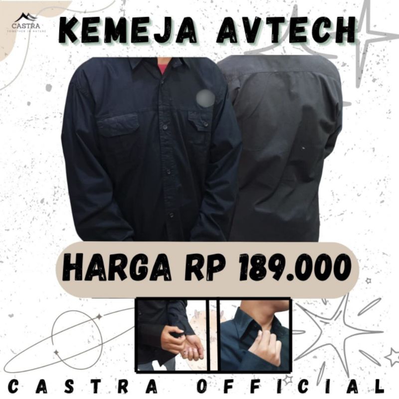 kemeja dewasa/kemeja polos avtech