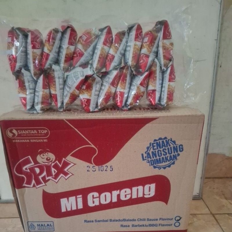 

spix mie goreng 1 bungkus isi 2 renteng