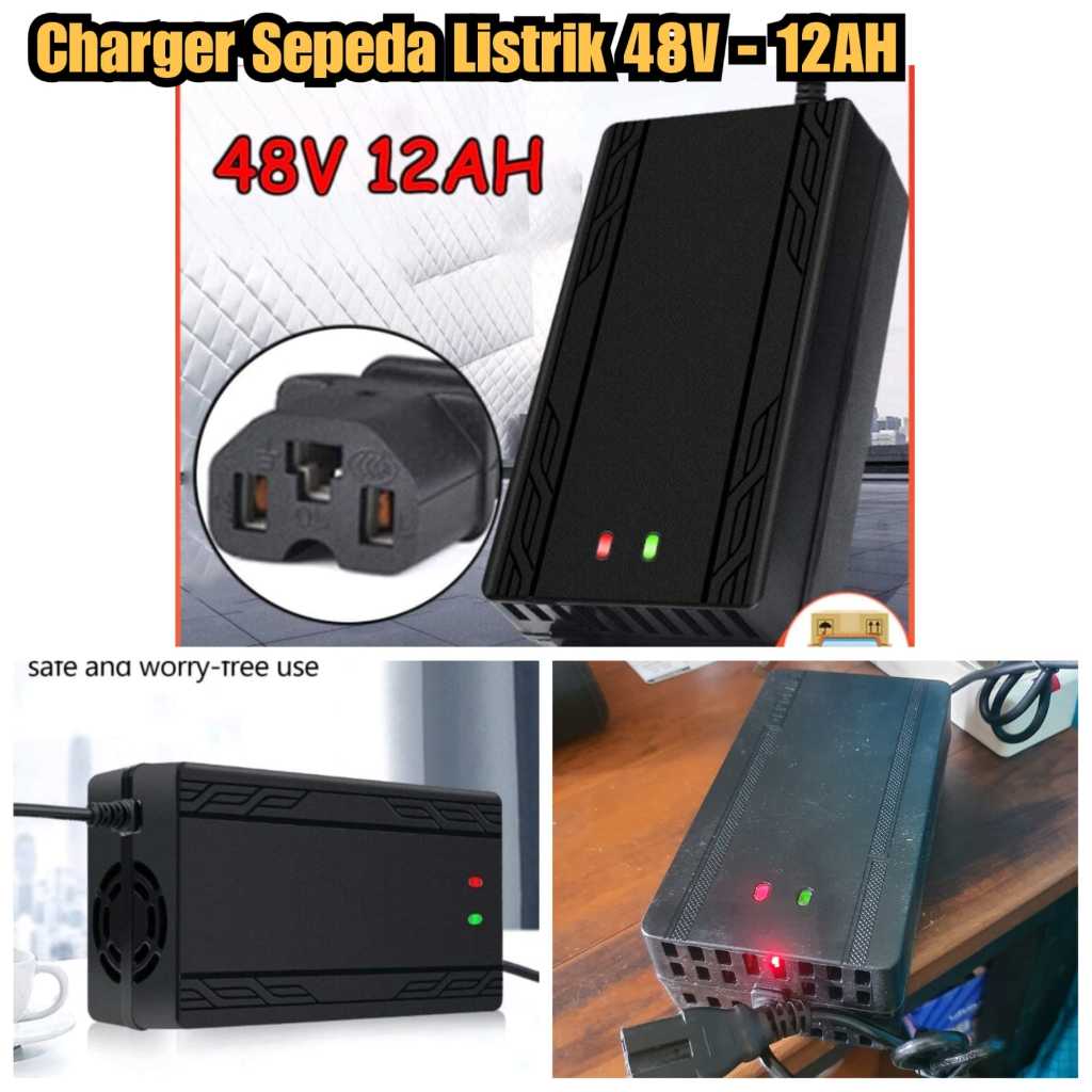 chargeran sepeda listrik ces sepeda listrik Charger sepeda listrik 48v 12ah cas sepeda listrik cas s