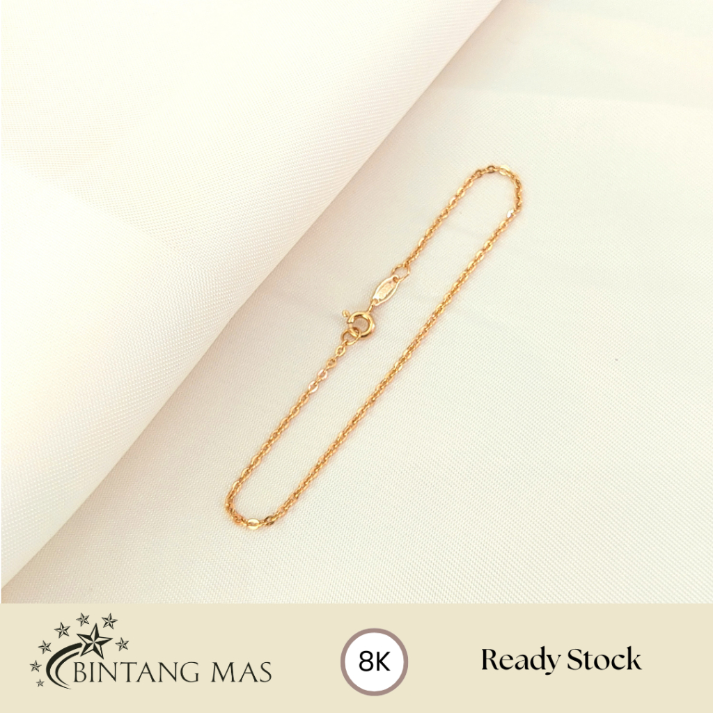 Gelang Emas Model Fancy/Rantai Bintang Mas Ngawi || Gelang Emas Super Ringan