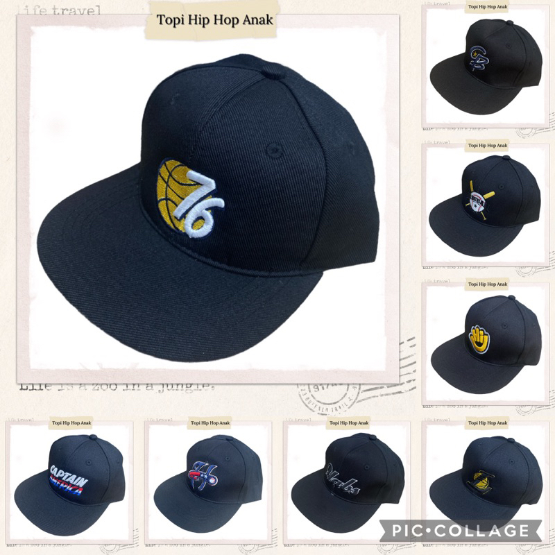 Topi Hip-hop Anak - Topi Snapback Anak