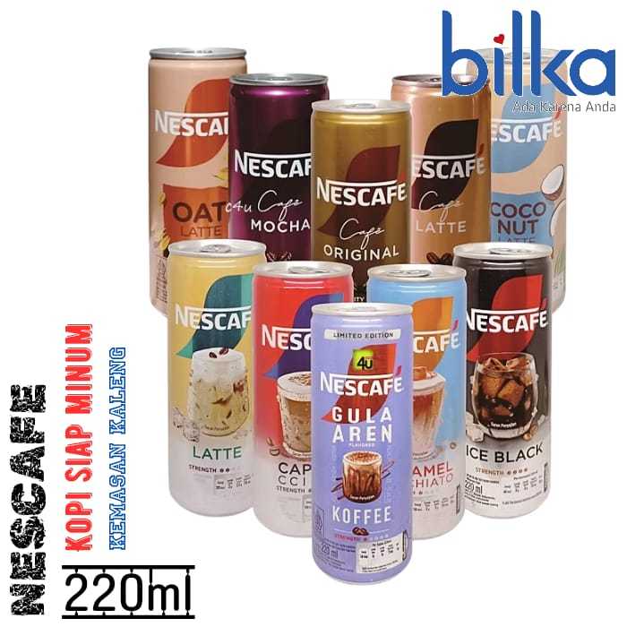 

NESCAFE RTD Siap Minum Kemasan Kaleng 220ml