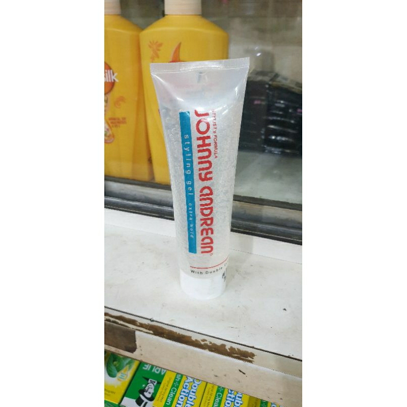 Minyak rambut styling gel Johnny Andrean Extra Hold