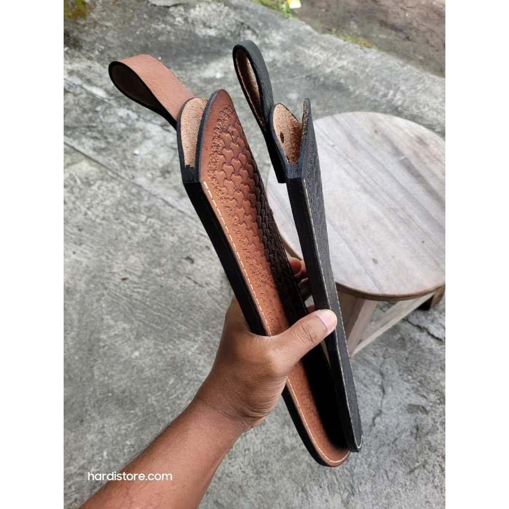 ID SARUNG KULIT SAPI ASLI UNTUK PISAU SEMBELIH 12 INCHI TRAMONTINA BULLNOSE 24611/082 ATAU