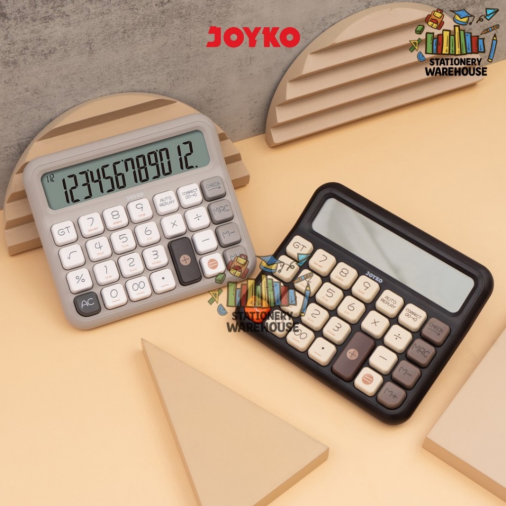 

Calculator Kalkulator Joyko CC-63ACO CC-63BCO CC-63DCO 12 Digits Check & Correct