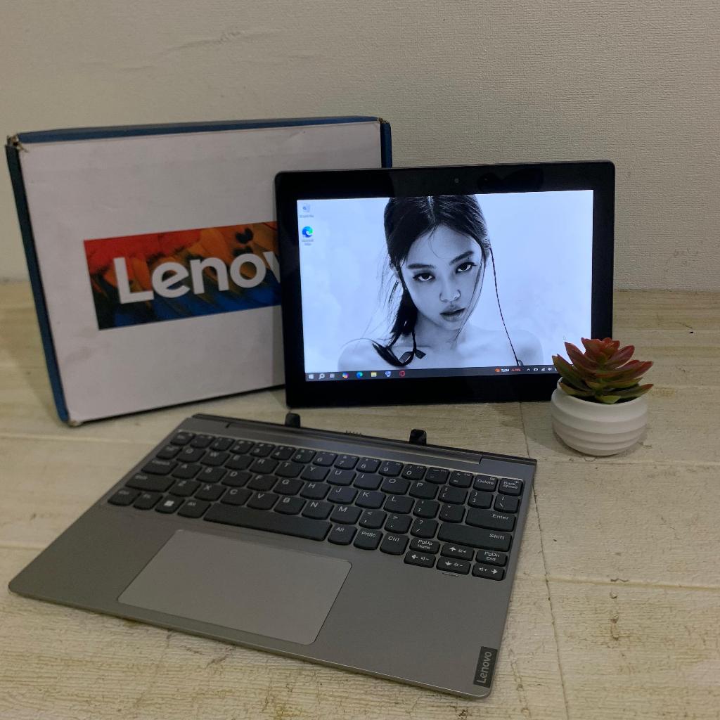 Second Laptop Slim Lenovo D330 2in1 | Celeron N4020 | RAM 8 GB | SSD 128 GB | Touchscreen | Layar 10