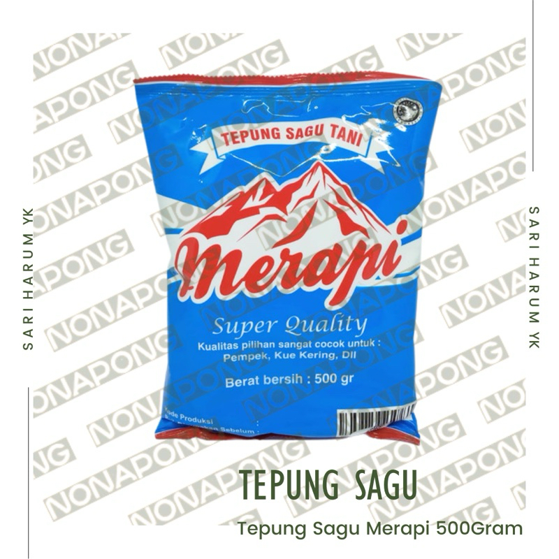 

Tepung | Tepung Sagu | Tepung Sagu Tani Cap Merapi | Tepung sagu Tani Cap Merapi 500gram