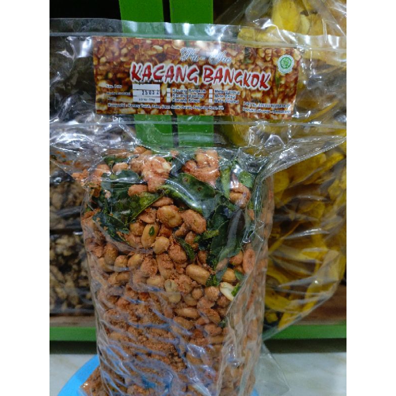 

Kacang Bangkok pedas daun jeruk