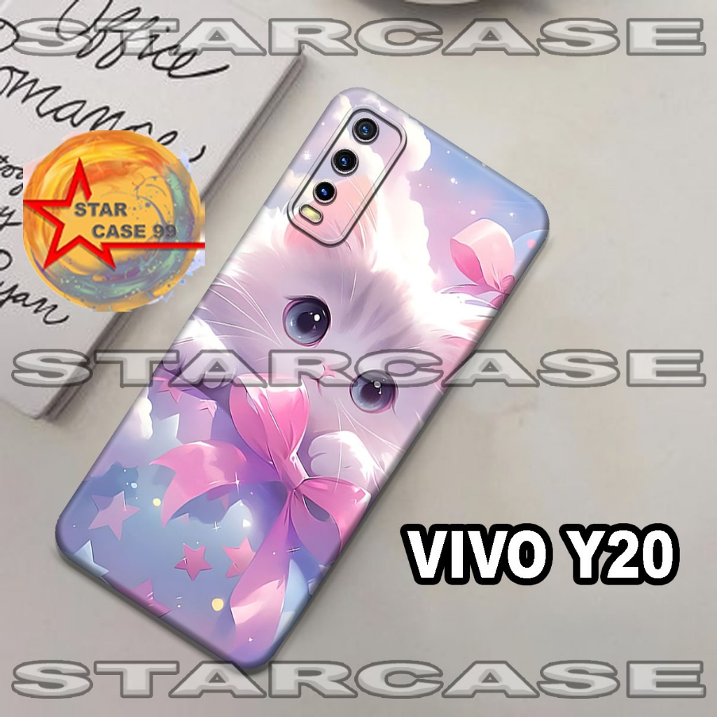 softcase karet VIVO Y20 /s38/motif cewek /case VIVO Y20/casing VIVO Y20/silikon/silicon