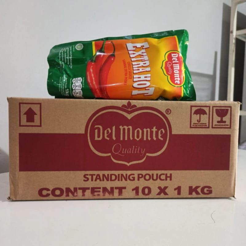 

DELMONTE CABE EXTRA HOT 1KG PER DUS ISI 10 PCS