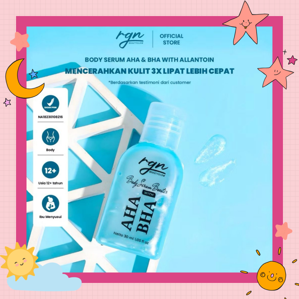 RGN Body Serum With AHA BHA BPOM