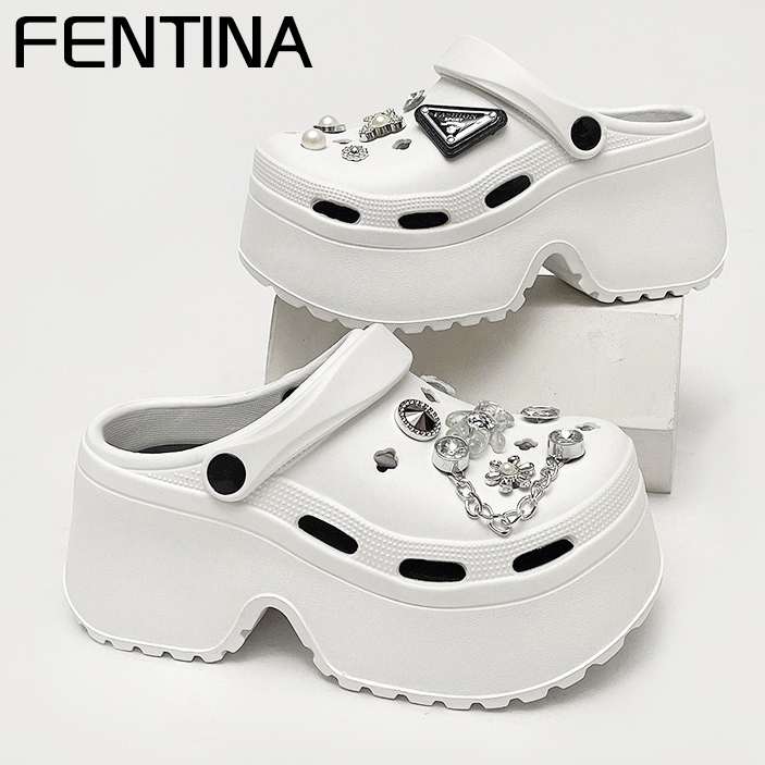 FENTINA Sandal Wantia Korean Style Sandal Baim EVA Wanita Sandal Fuji Anti Slip Bahan Karet Tali