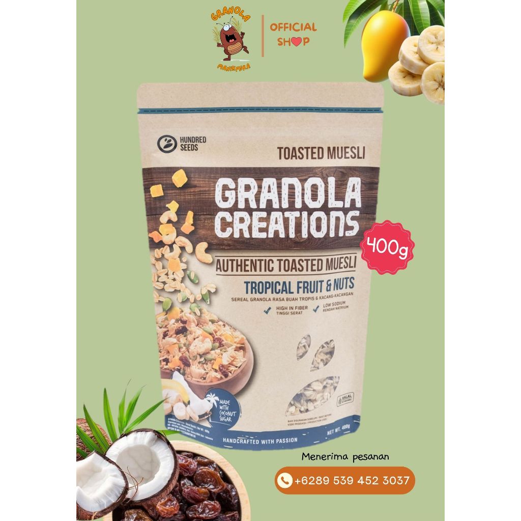 

Granola Creations Tropical Fruit Nut