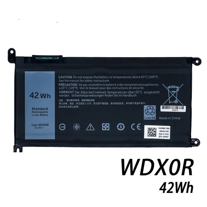 Baterai Battery Laptop Dell Inspiron 13 5378 5368 15 5568 7000 WDX0R