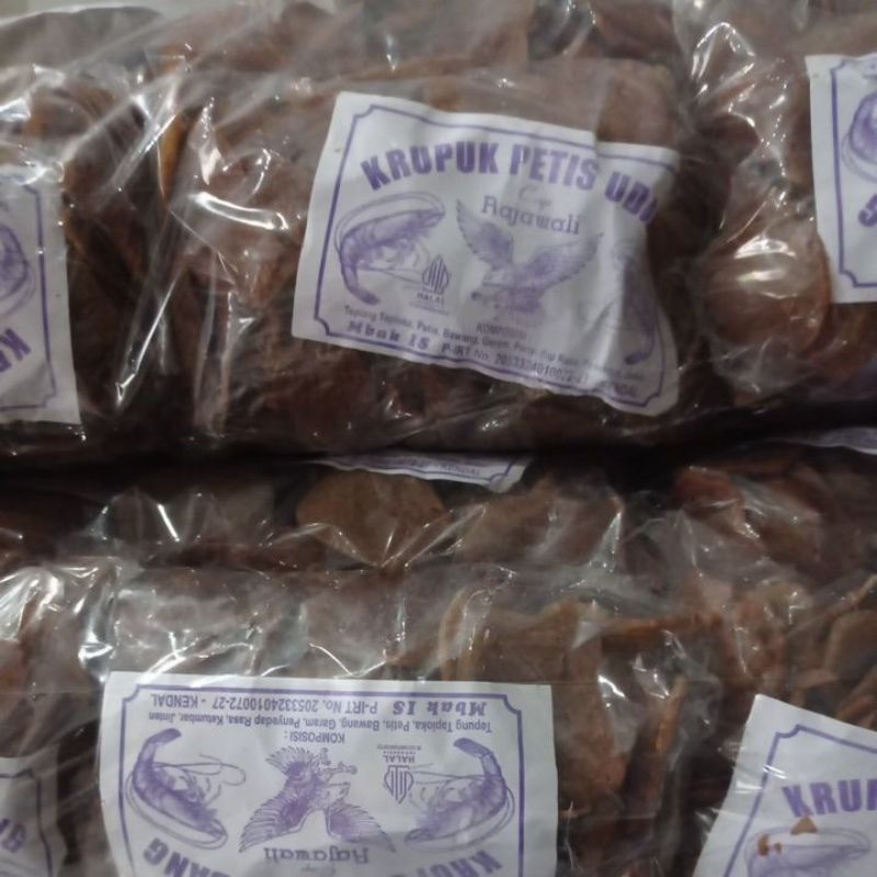 

Krupuk Petis Udang Cap Rajawali Mbak Is 250gr