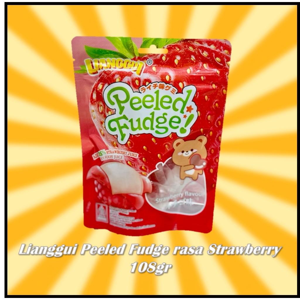

Lianggui Peeled Fudge rasa Strawberry 108gr