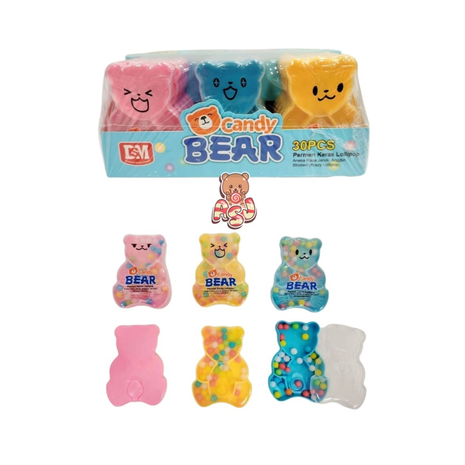 

DSM CANDY BEAR BOX BIRU ISI 30