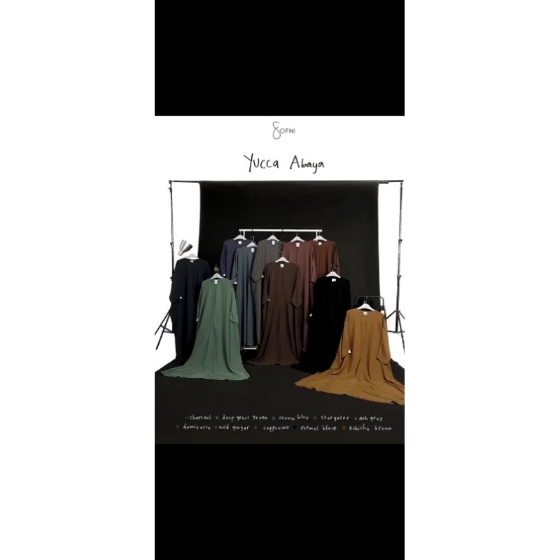 YUCCA ABAYA BY SOFNI