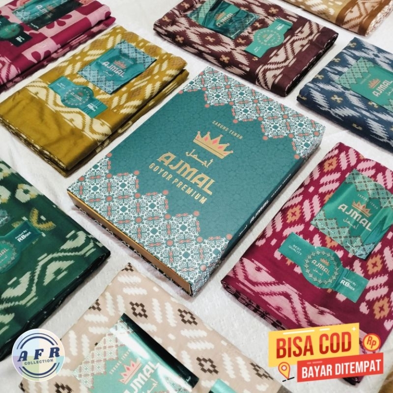 Sarung Ajmal Goyor Premium motif terbaru