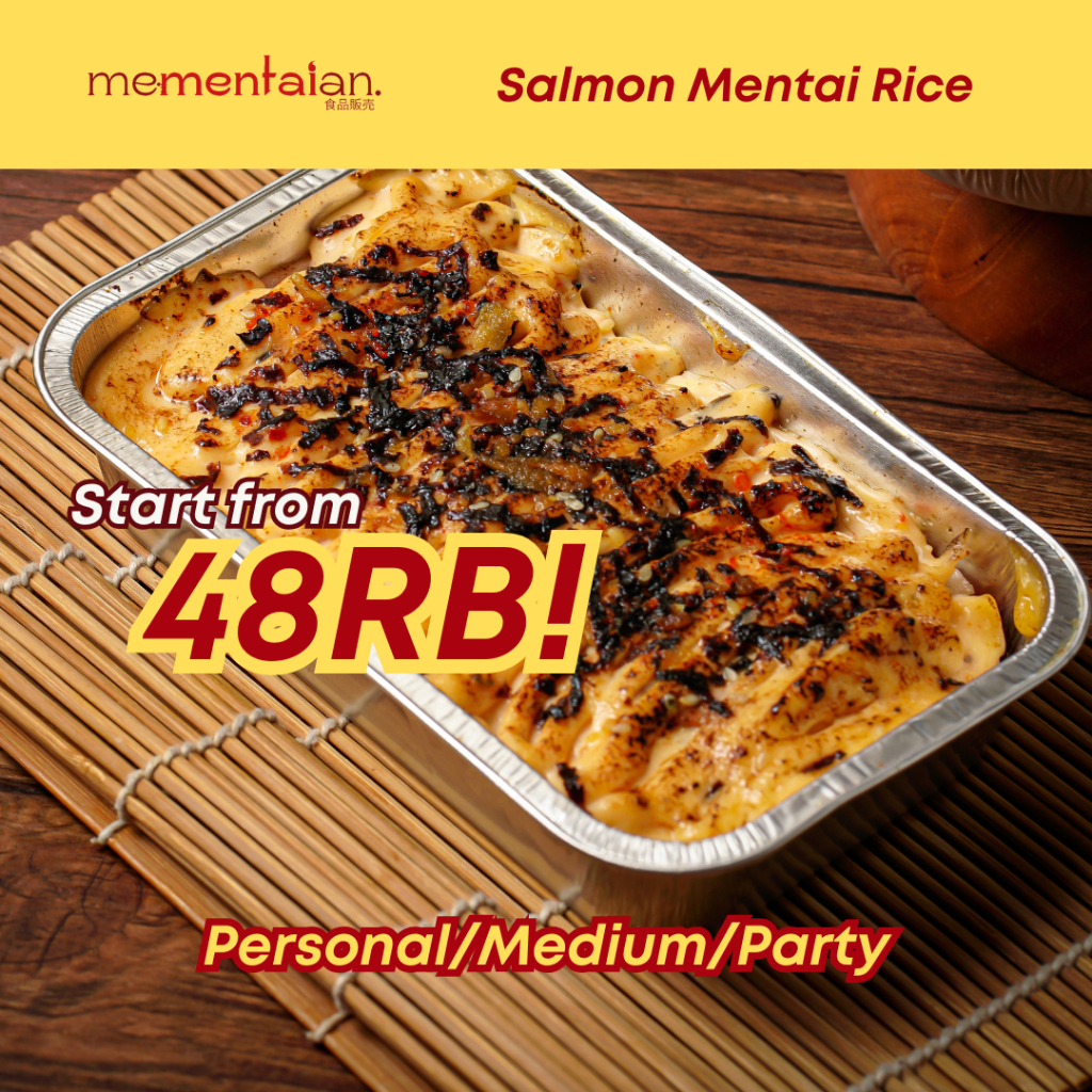 

Mementaian | Salmon Mentai Rice - Start from 48RB!