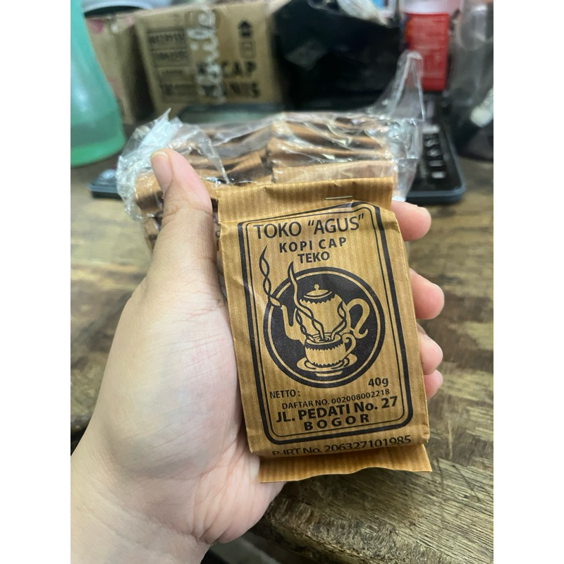 

kopi cap teko khas bogor