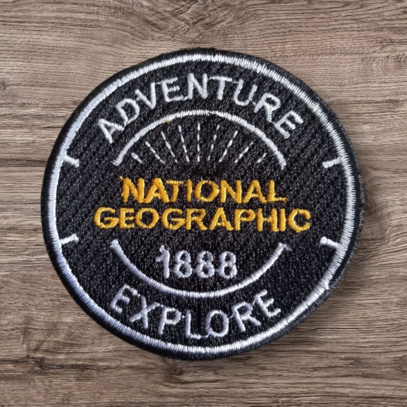 LOGO BORDIR OUTDOOR NATIONAL GEOGRAPHIC