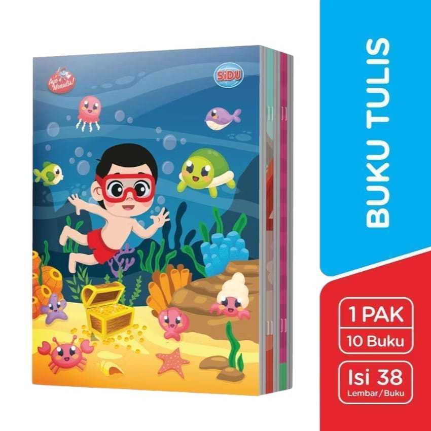 

BUKU TULIS SIDU 38 LEMBAR (1 Pack)