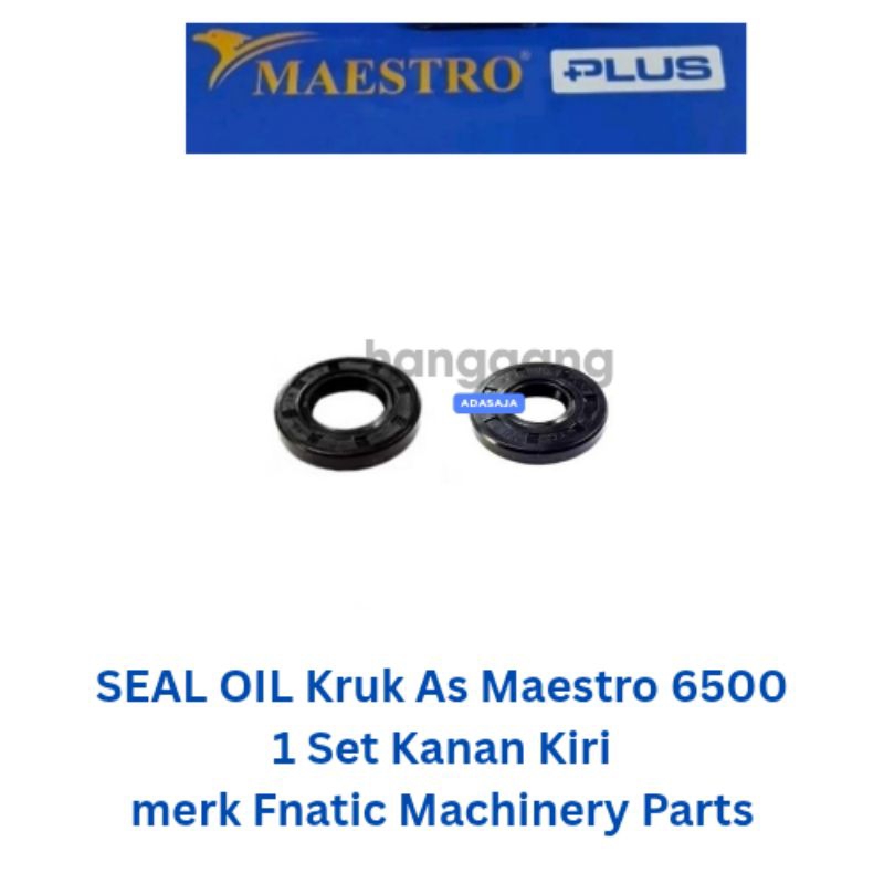 Seal Kruk As Oil Crankshaft Gergaji Mesin Senso Chainsaw Maestro 6500