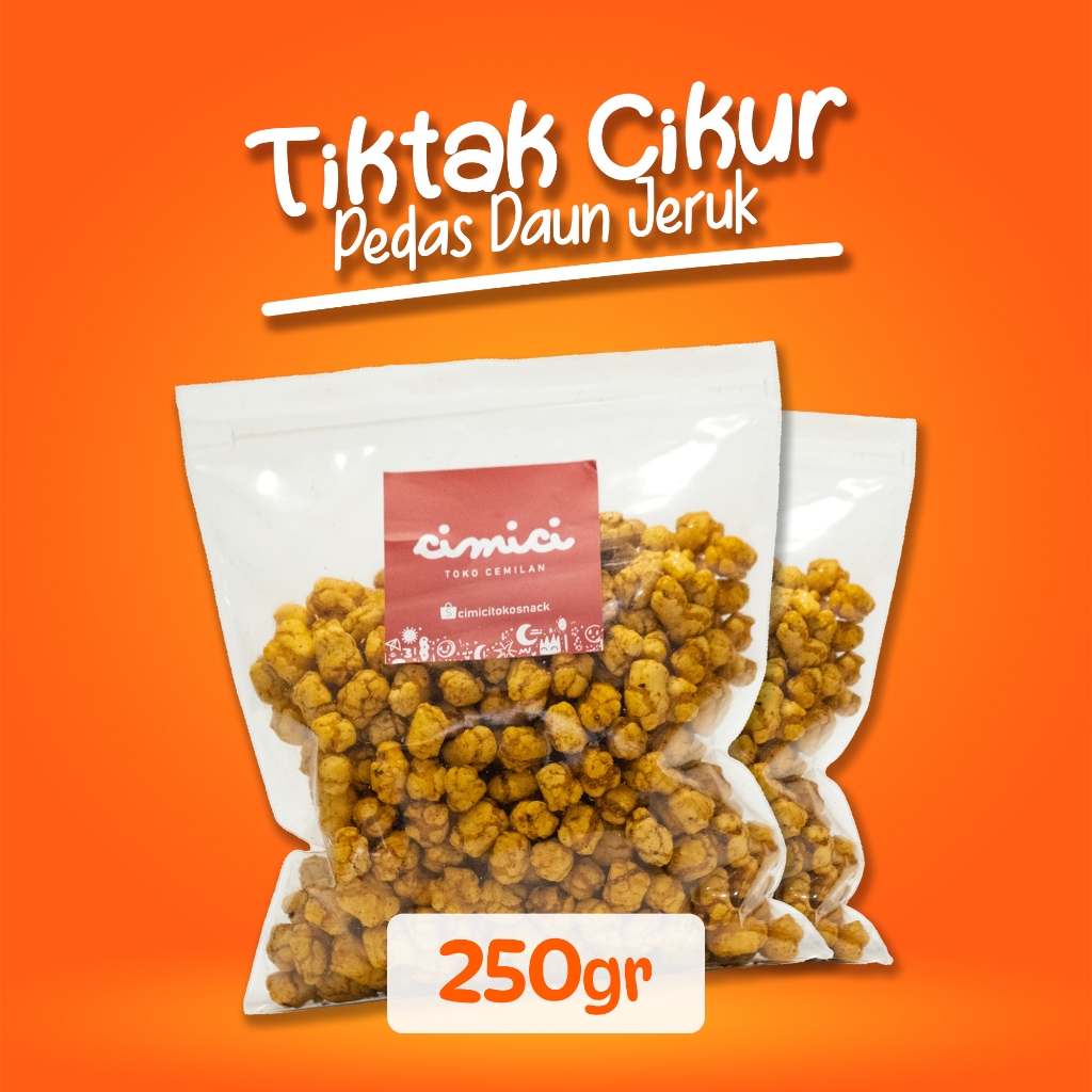 

Tiktak cikur pedas daun jeruk 250gram