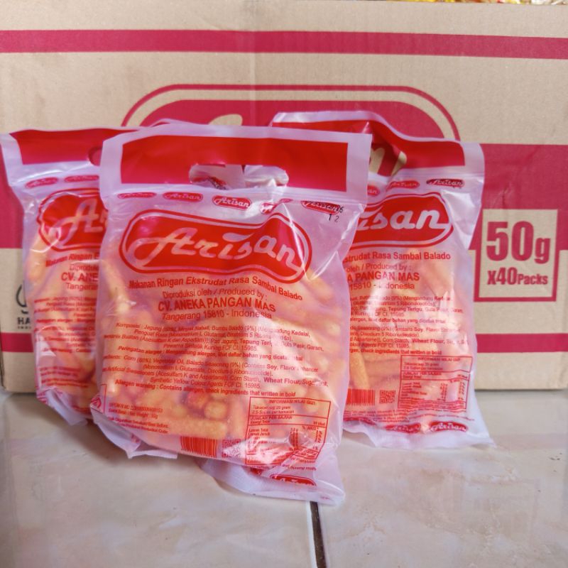 

NEW!! Arisan Stik Balado kemasan kecil 50 gram