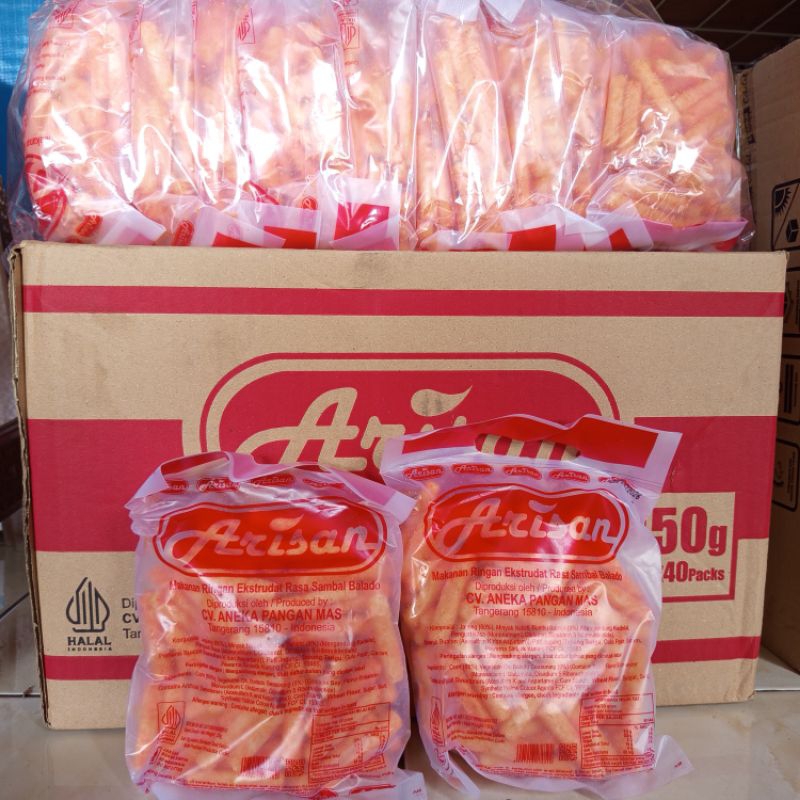 

NEW!! [1 bal isi 10 pcs] Arisan Stik Balado 50 gram