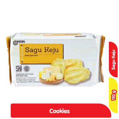 

Nissin Sagu Keju 110GR - 1 Pack Premium Snack