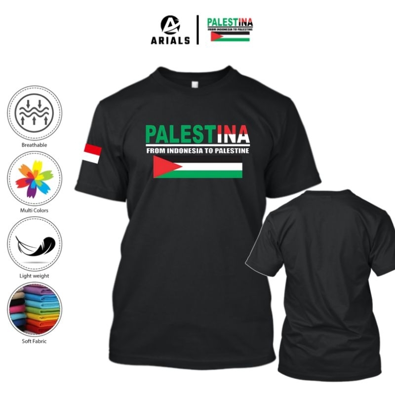 Arials Kaos Baju Palestina From Indonesia to Palestina