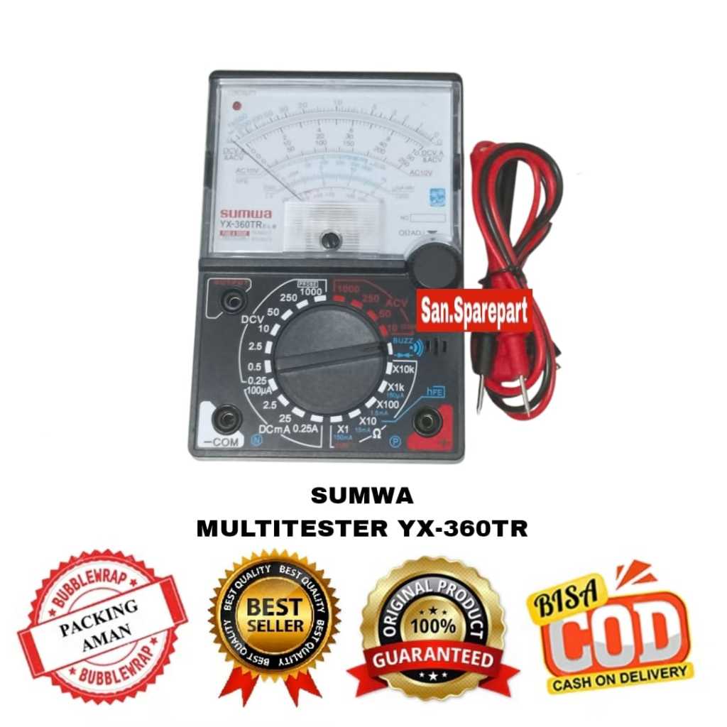 Promo - Samwa Avometer Multi Tester Analog Sumwa Mutitester