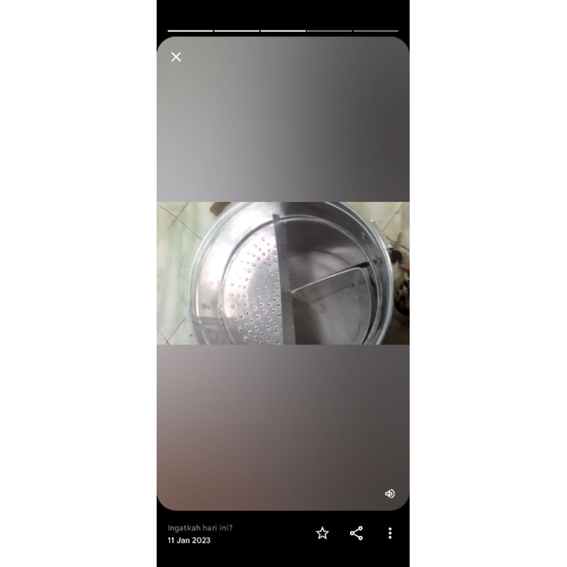 panci bakso 2 kuah ukuran 3 kg