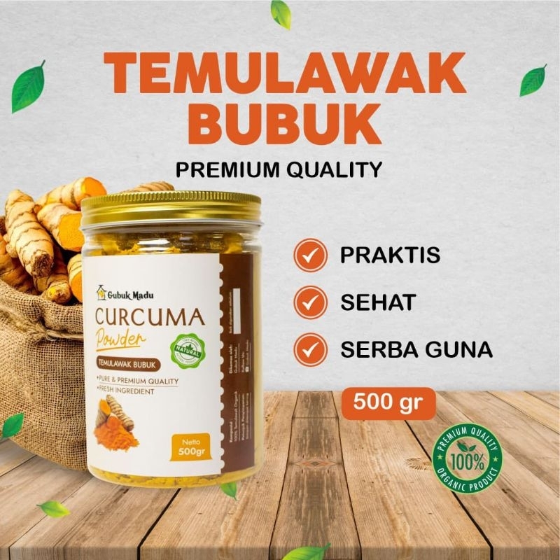 

Temulawak Murni Tanpa Campuran