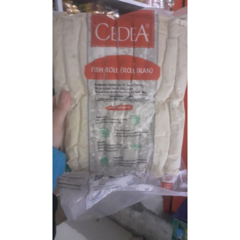 

Frozen ceda fish roll ikan