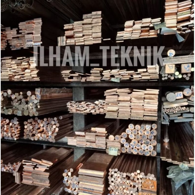 As Tembaga / Tembaga Batangan / Tembaga Bulat 81mm x 50mm