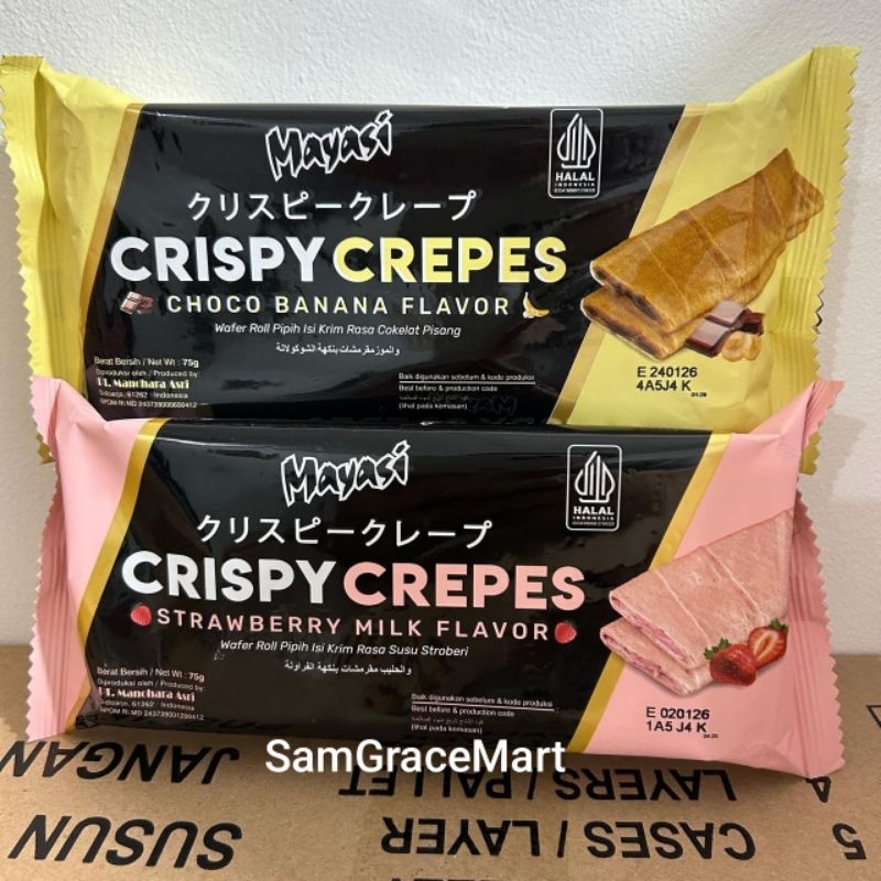 

Mayasi Crispy Crepes 75gr