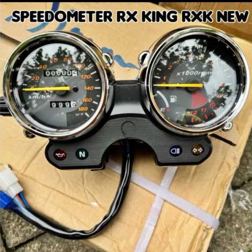 SPIDOMETER KILOMETER model bulat analog RX KING old/new MODEL ORI