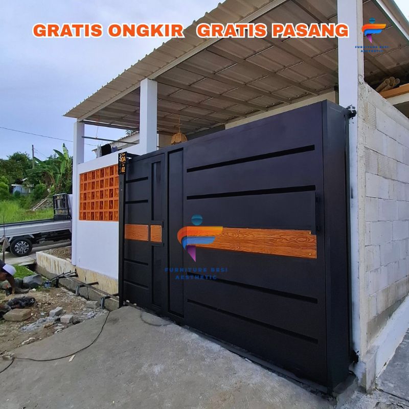 Pagar Besi Rumah Minimalis Modern / Pagar Besi Minimalis / Pagar Rumah Besi Minimalis Modern