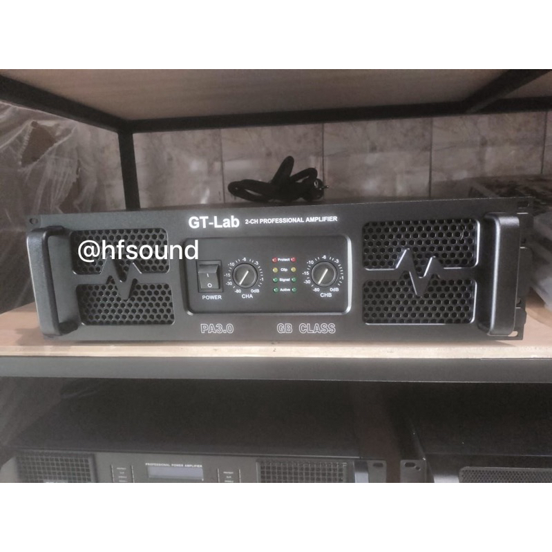 POWER AMPLIFIER | GT LAB PA3.0 | 2CHANNEL, CLASS GB