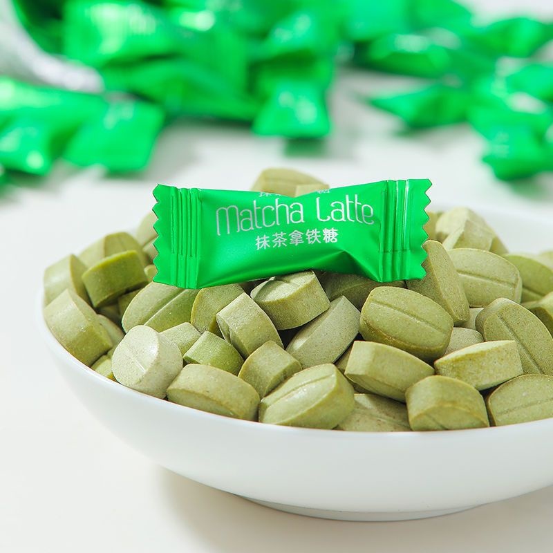 

Matcha Latte Candy Permen Matcha Latte Green Tea Strong Matcha Candy