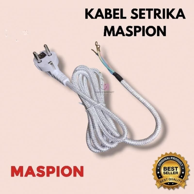 KABEL SETRIKA MASPION UNTUK SEMUA TYPE GOSOKAN MASPION