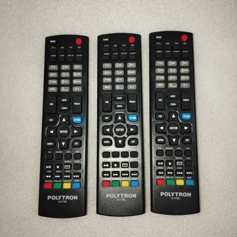 remot tv led polytron original