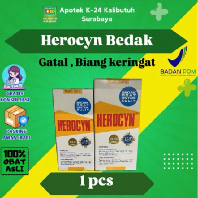 Herocyn Bedak Gatal - Gatal Dewasa Anak