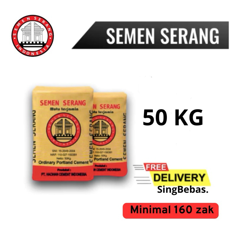 Semen Serang PCC @50kg - 1 Do (160 zak)