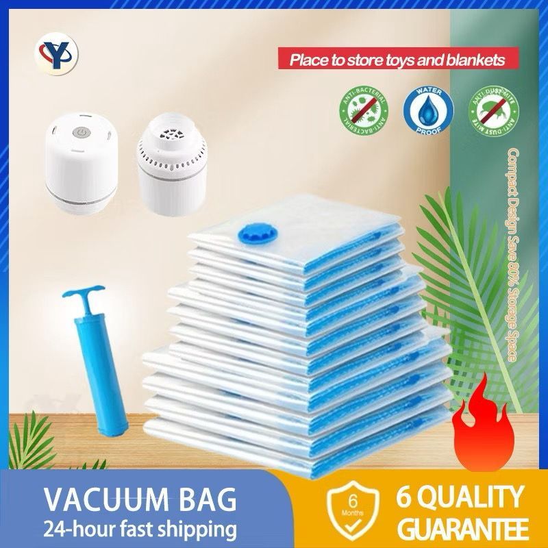 vacuum bag travel/alat vacum baju dan plastik nya/Plastik kompresi vakum/plastik vacum baju/Vakum Ba