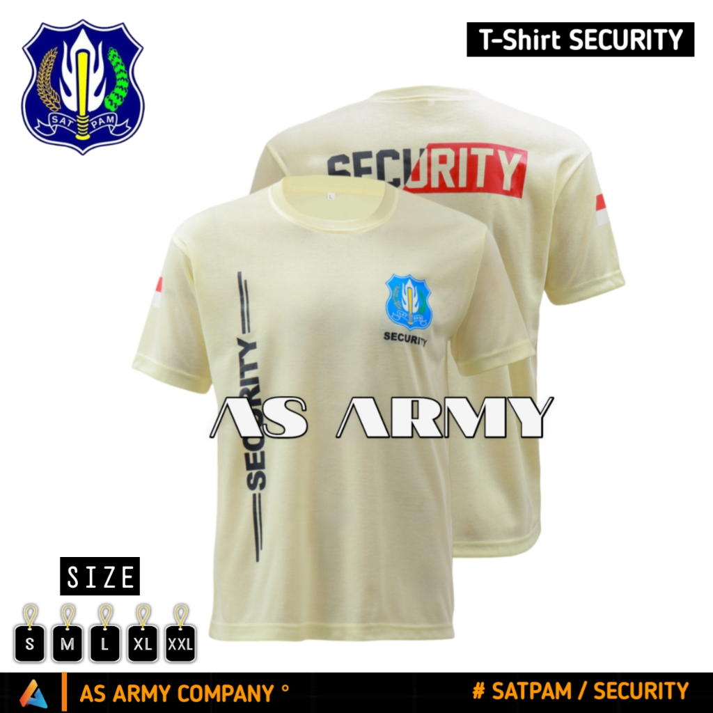 KAOS SATPAM TERBARU 2025 - KAOS SECURITY BAJU KAOS SATPAM LENGAN PENDEK